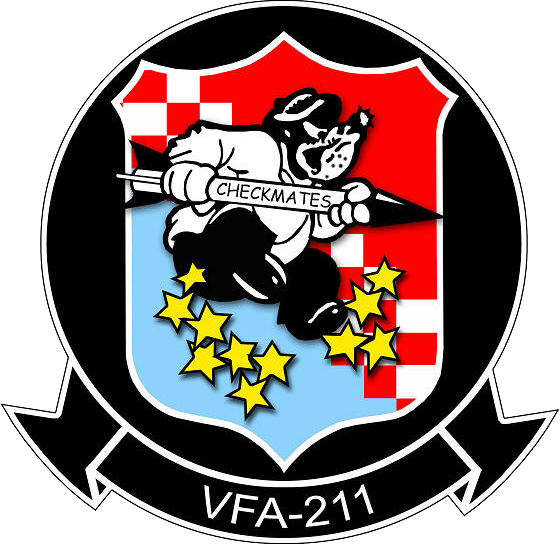 アメリカ海軍　VFA-211 チェックメイツ　大型パッチ US Navy Patch Strike Fighter Squadron 211 ⁄ VFA-211 \" Checkmates \" | eBay